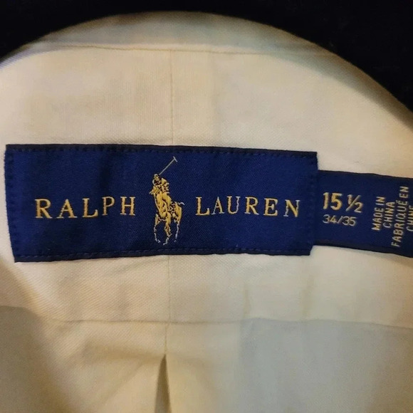 POLO RALPH LAUREN 2 men's long sleeve button-down casual preppy academia shirts - Picture 4 of 14